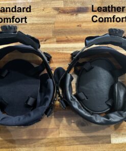 tl2 flat black leather helmet (nfpa) – boston bend