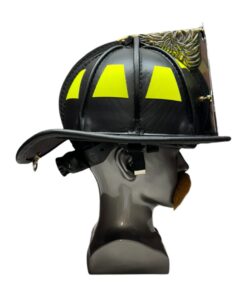 tl2 flat black leather helmet (nfpa) – phenix bend