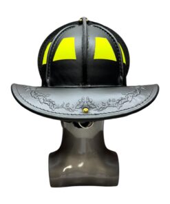 Home tl2 flat black leather helmet (nfpa) – phenix bend