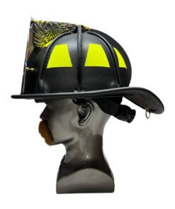 tl2 flat black leather helmet (nfpa) – phenix bend